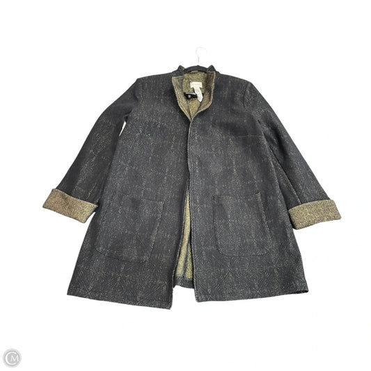 Jacket Other By Chicos In Black & Gold, Size: L