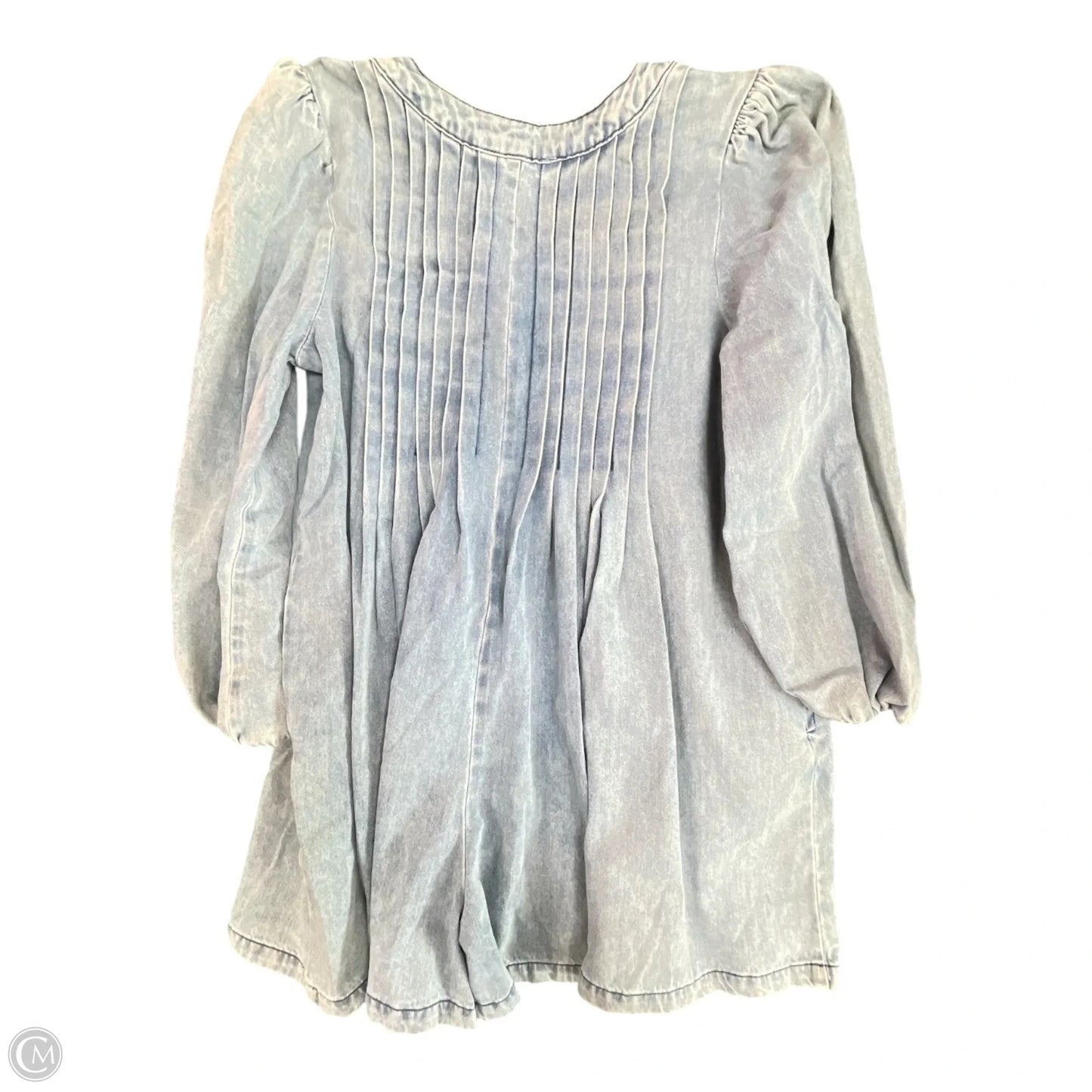 ROMPER By HAUSEN In Blue Denim, Size: L