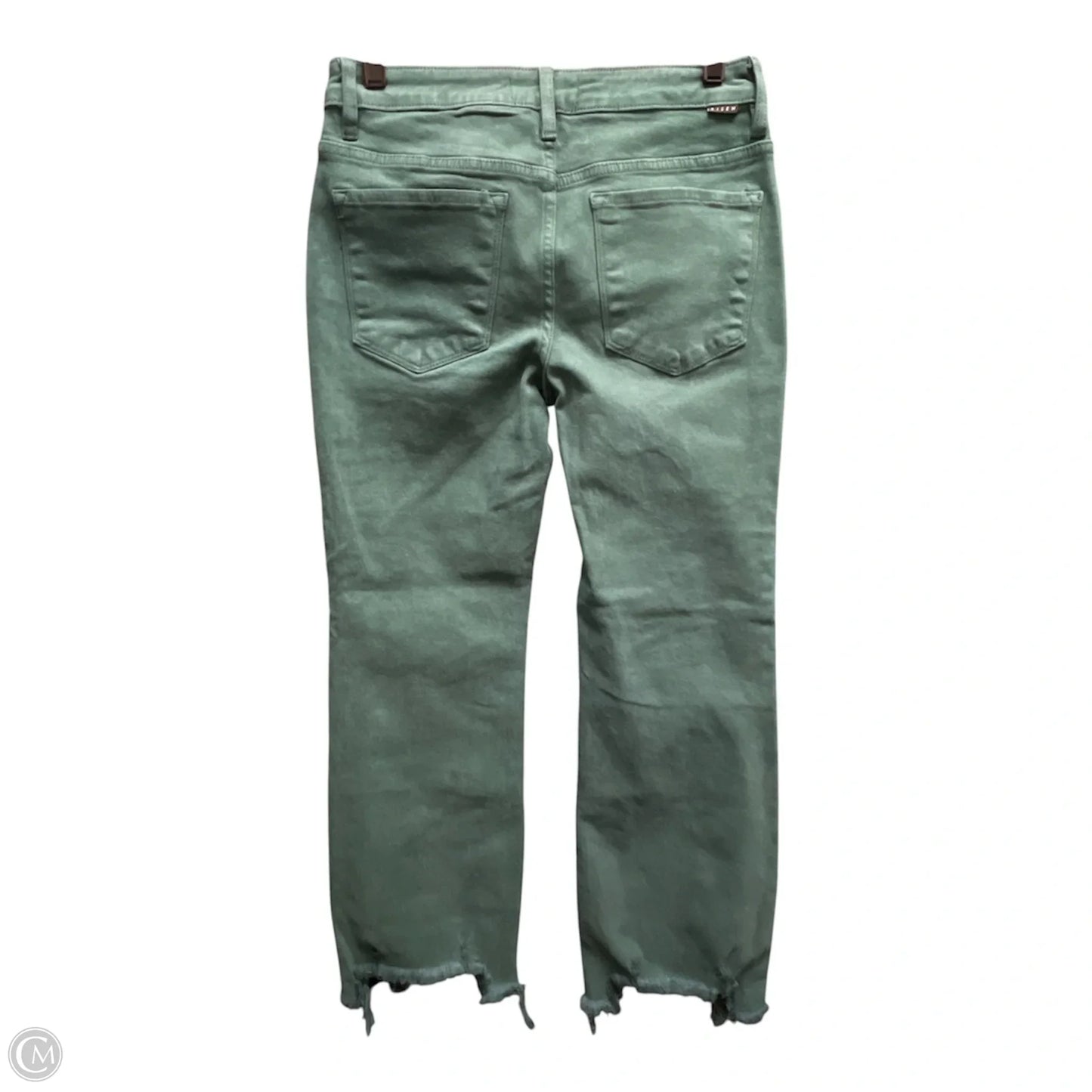 Jeans Straight By Risen In Green, Size: 4