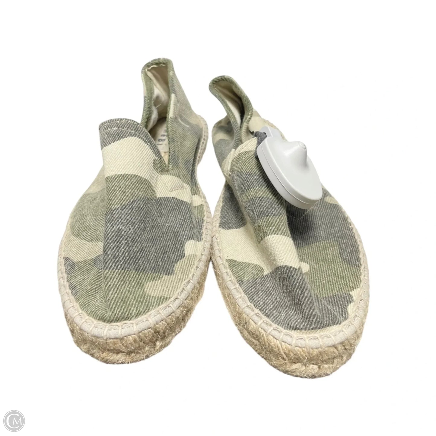 Shoes Flats By MANEBI In Camouflage Print, Size: 9.5