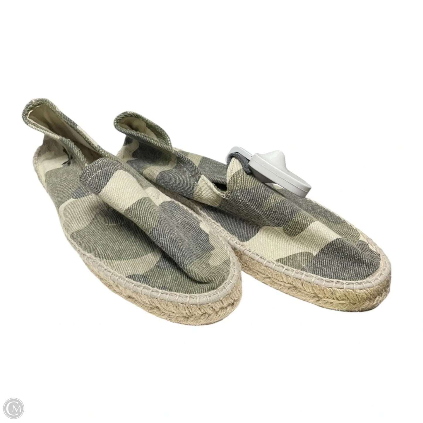 Shoes Flats By MANEBI In Camouflage Print, Size: 9.5