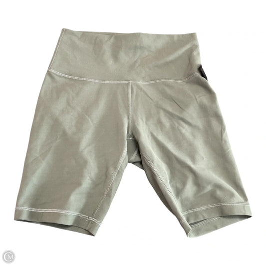 Athletic Shorts By Lululemon In Green, Size: 6