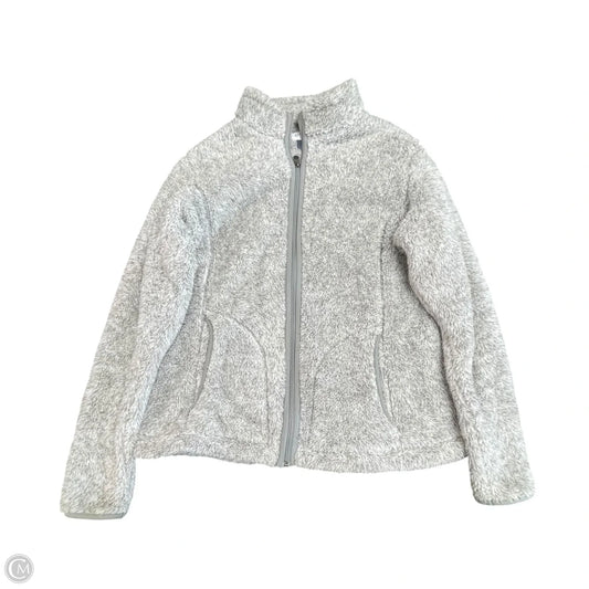Jacket Faux Fur & Sherpa By Magellan In Grey, Size: Xl