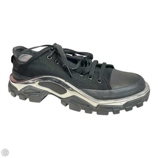 Shoes Sneakers By Adidas In Black & Silver, Size: 6