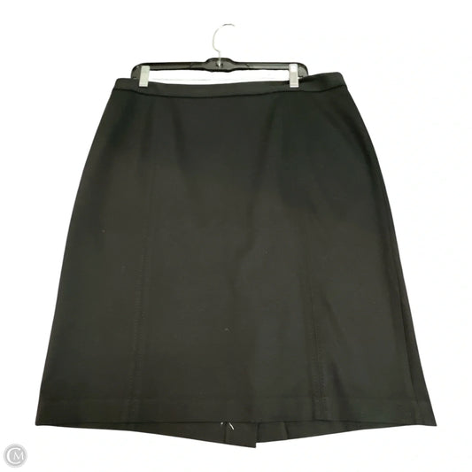 Skirt Mini & Short By Talbots In Black, Size: 12