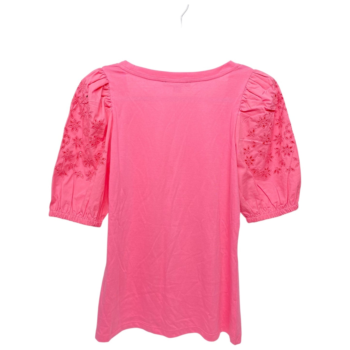 Top Short Sleeve By Boston Proper In Pink, Size: S