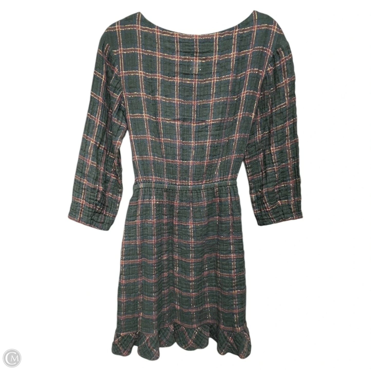 Dress Casual Short By Rebecca Taylor In Plaid Pattern, Size: Xs
