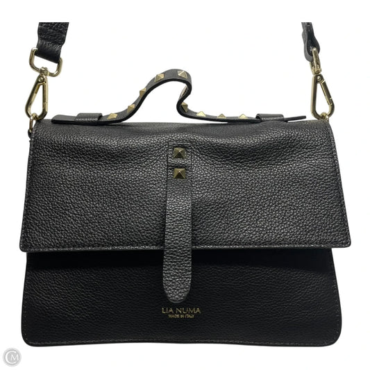 Crossbody Leather By lia numa, Size: Medium