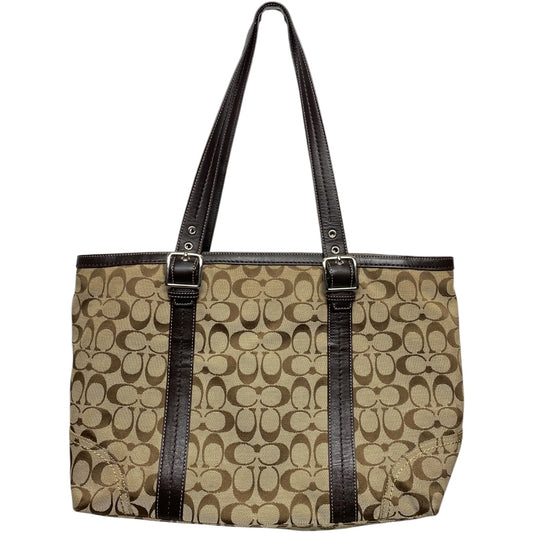 Tote Designer By Coach, Size: Large