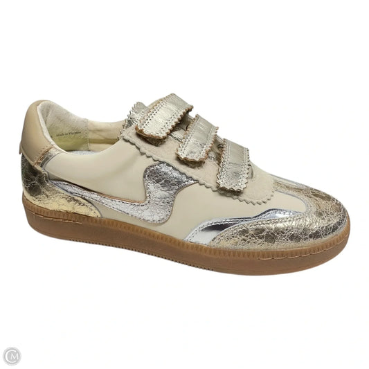 Shoes Sneakers By Dolce Vita In Gold, Size: 6.5