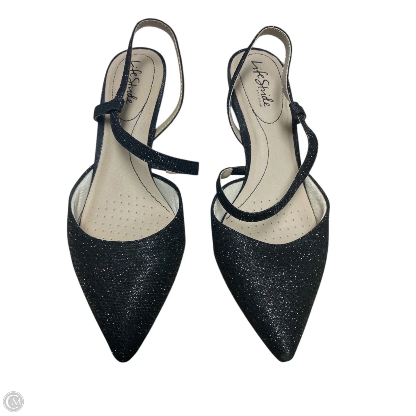 Shoes Heels Block By Life Stride In Black & Tan, Size: 8.5