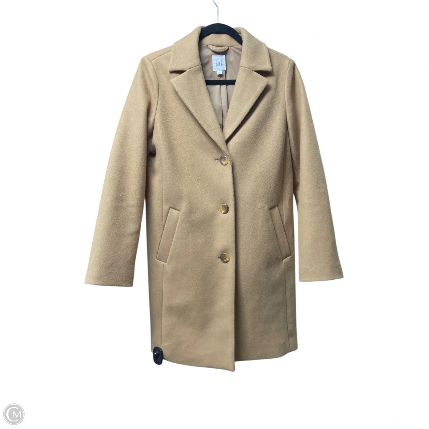Coat Other By Gap In Tan, Size: Xs