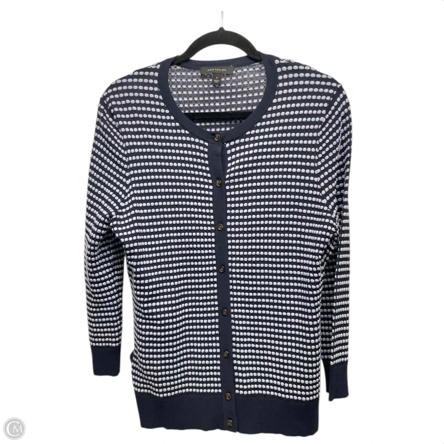 Blazer By J. Crew In Blue & White, Size: 16