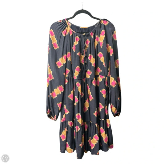 Dress Casual Short By Anthropologie In Blue & Orange, Size: Sp