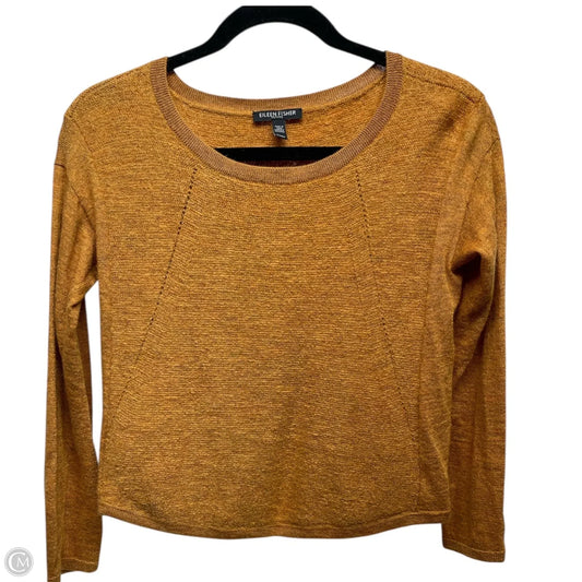 Sweater By Eileen Fisher In Yellow, Size: Sp