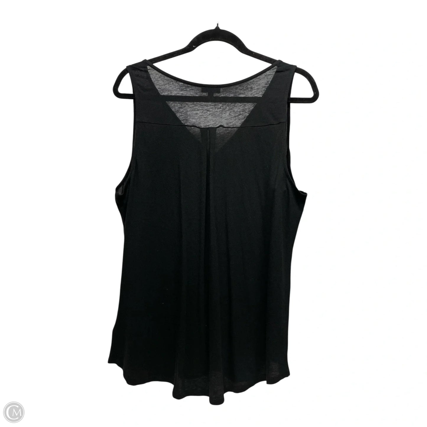 Top Sleeveless By Express In Black, Size: Xl