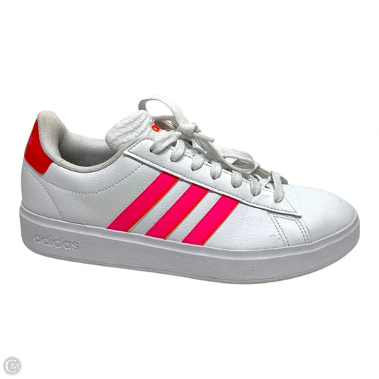 Shoes Sneakers By Adidas In Pink & White, Size: 7.5