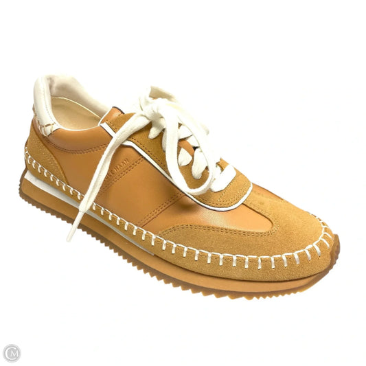 Shoes Sneakers By Cole-haan In Tan & White, Size: 7