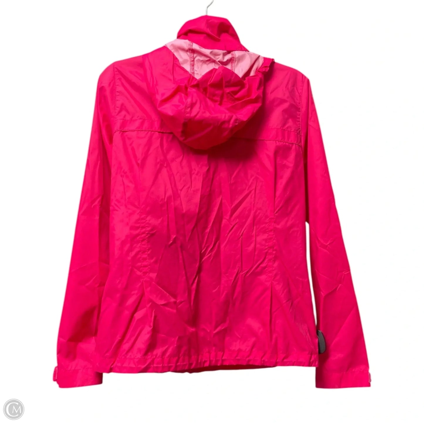 Jacket Windbreaker By Columbia In Pink, Size: M