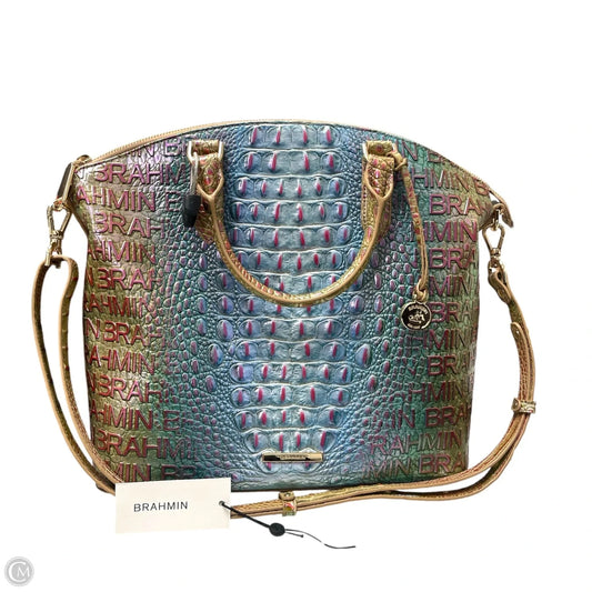 Handbag Designer By Brahmin, Size: Large