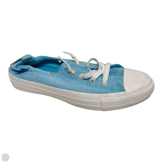 Shoes Sneakers By Converse In Blue & White, Size: 8
