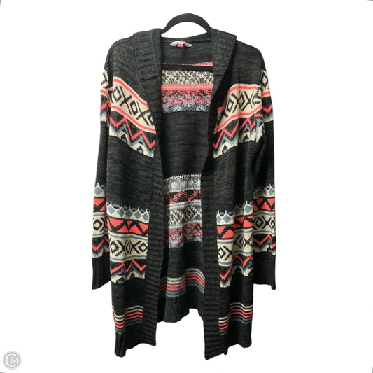 Sweater Cardigan By No Boundaries In Multi-colored, Size: Xl