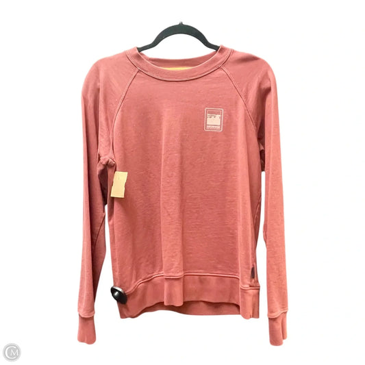 Sweatshirt Crewneck By Patagonia In Red, Size: S