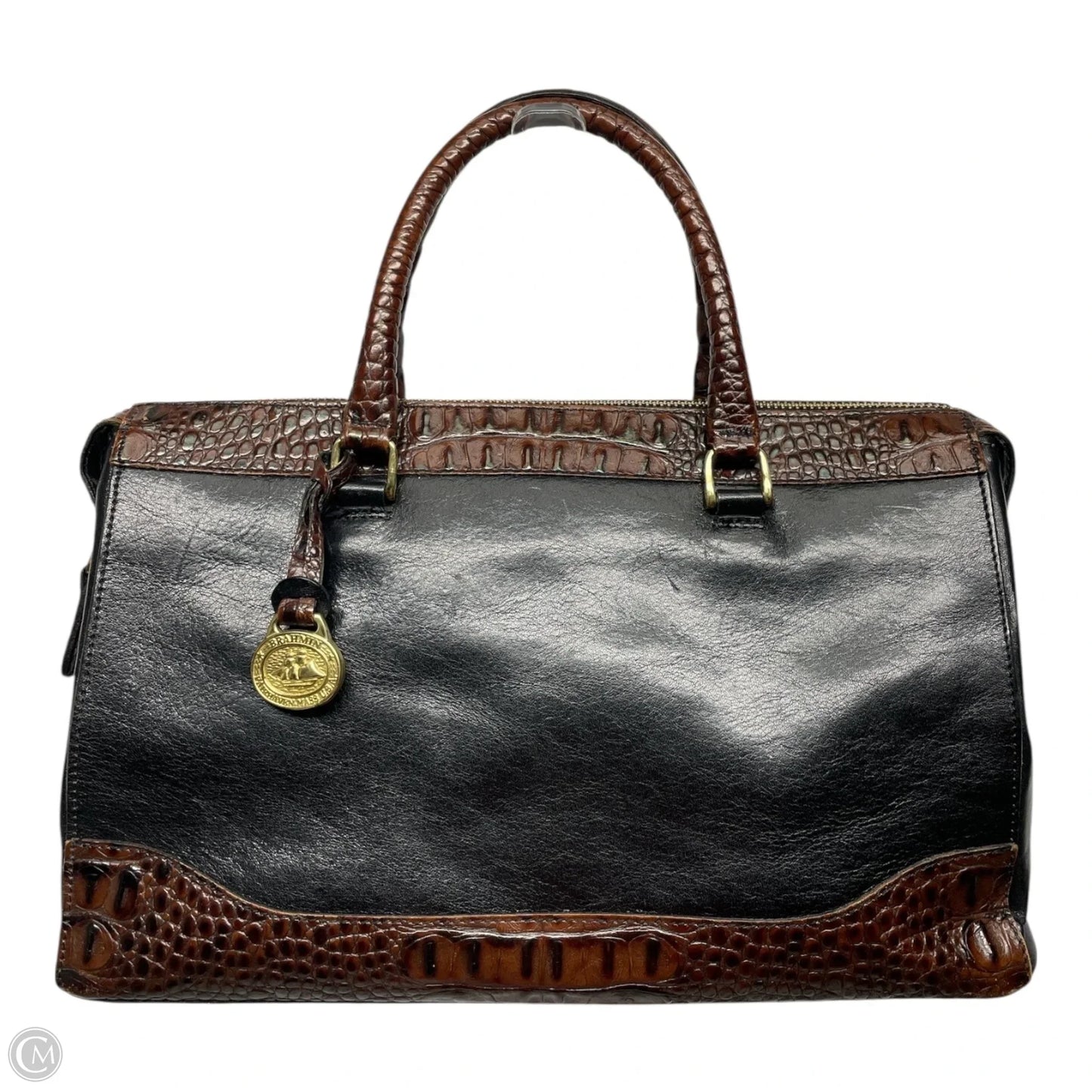 Handbag Designer By Brahmin, Size: Small