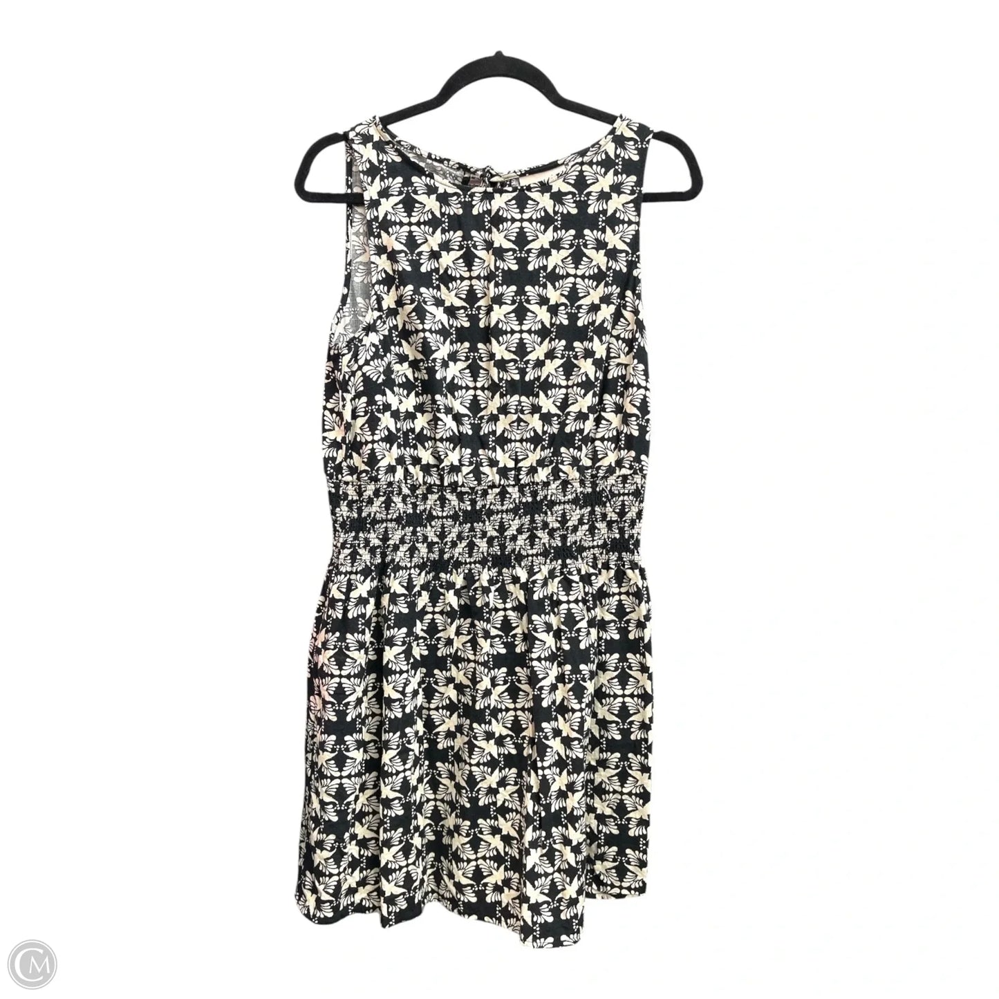 Dress Casual Short By Universal Thread In Black & Cream, Size: M