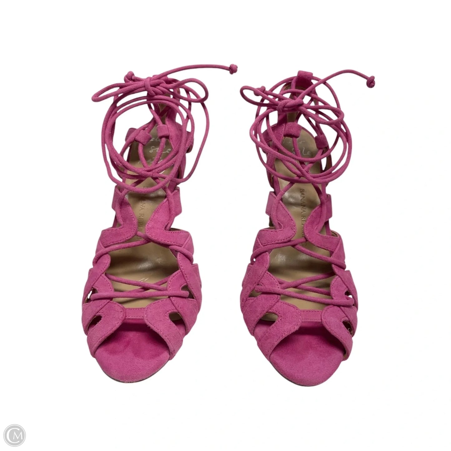 Shoes Heels Stiletto By Banana Republic In Pink, Size: 6