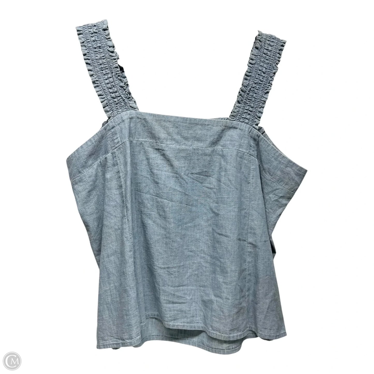 Top Sleeveless By Ana In Blue, Size: Xl