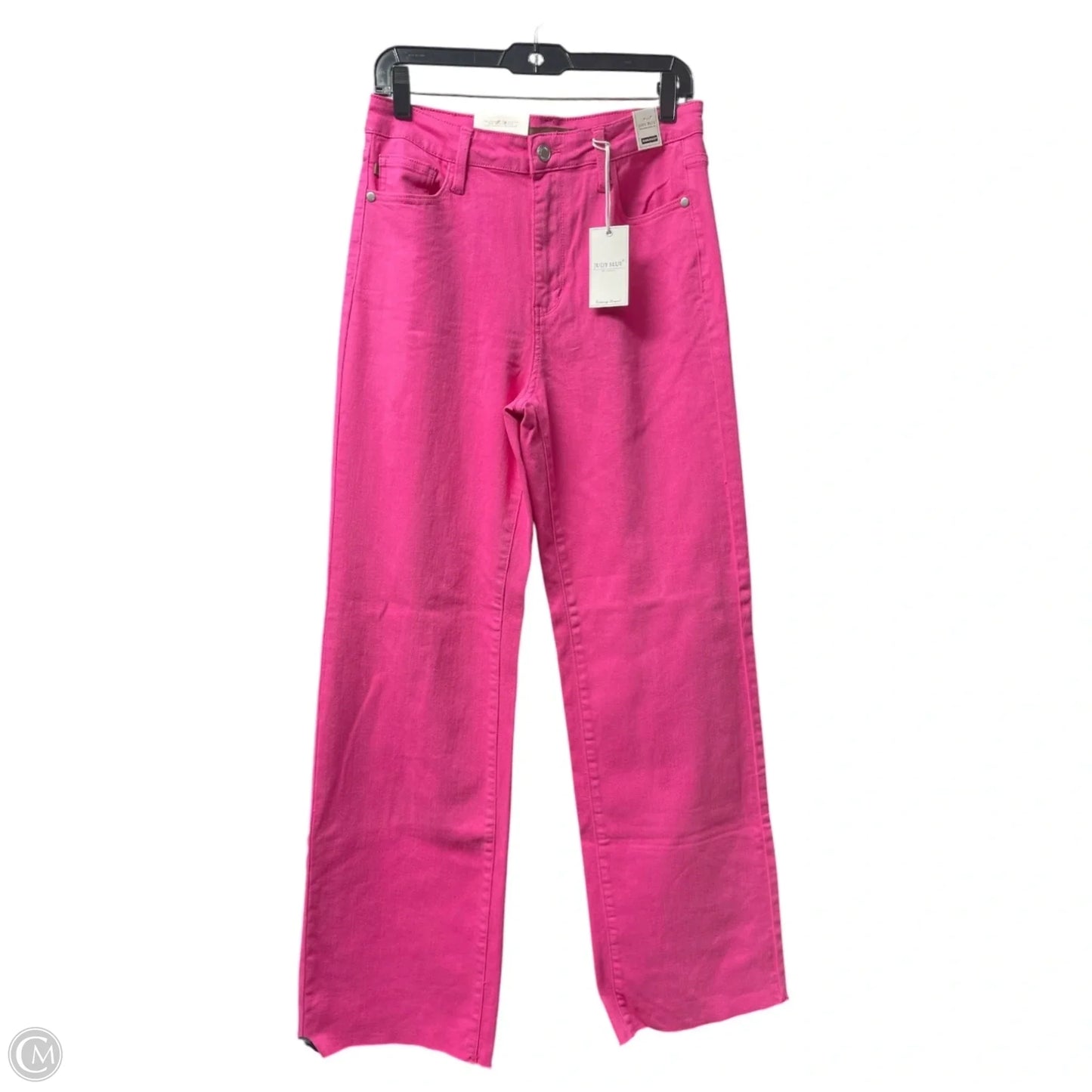 Jeans Straight By Judy Blue In Pink, Size: 10