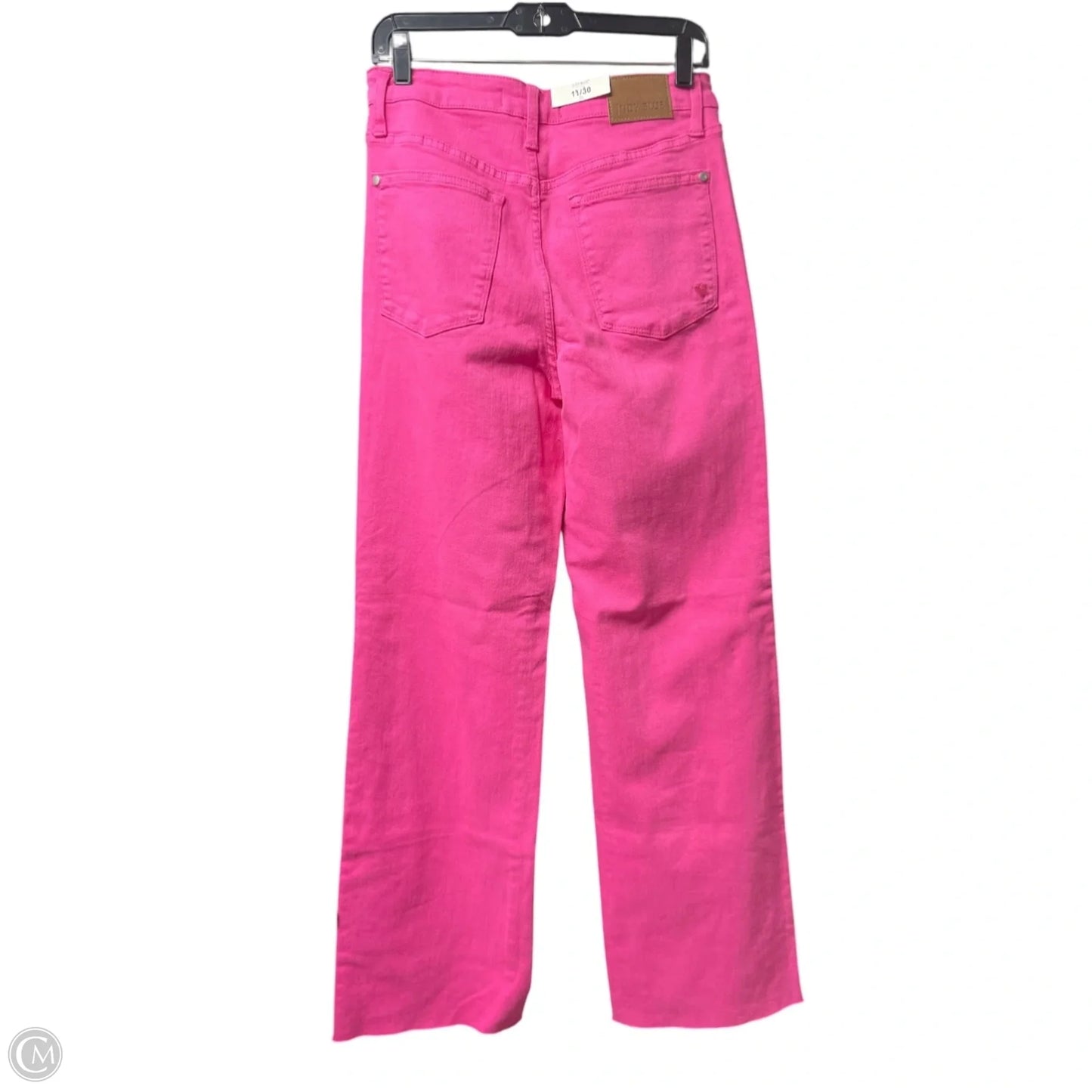 Jeans Straight By Judy Blue In Pink, Size: 10