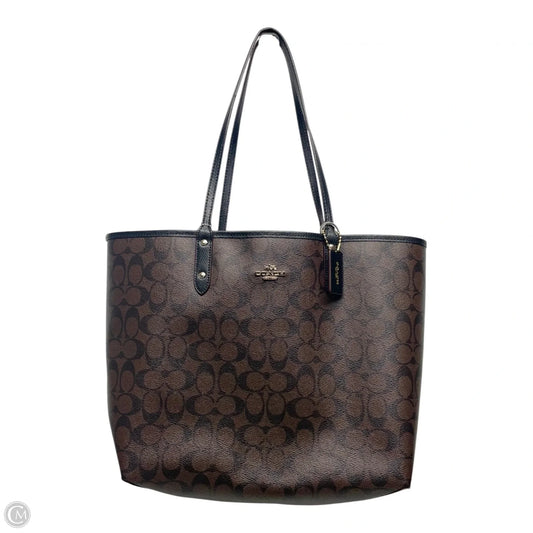 Tote Designer By Coach, Size: Large