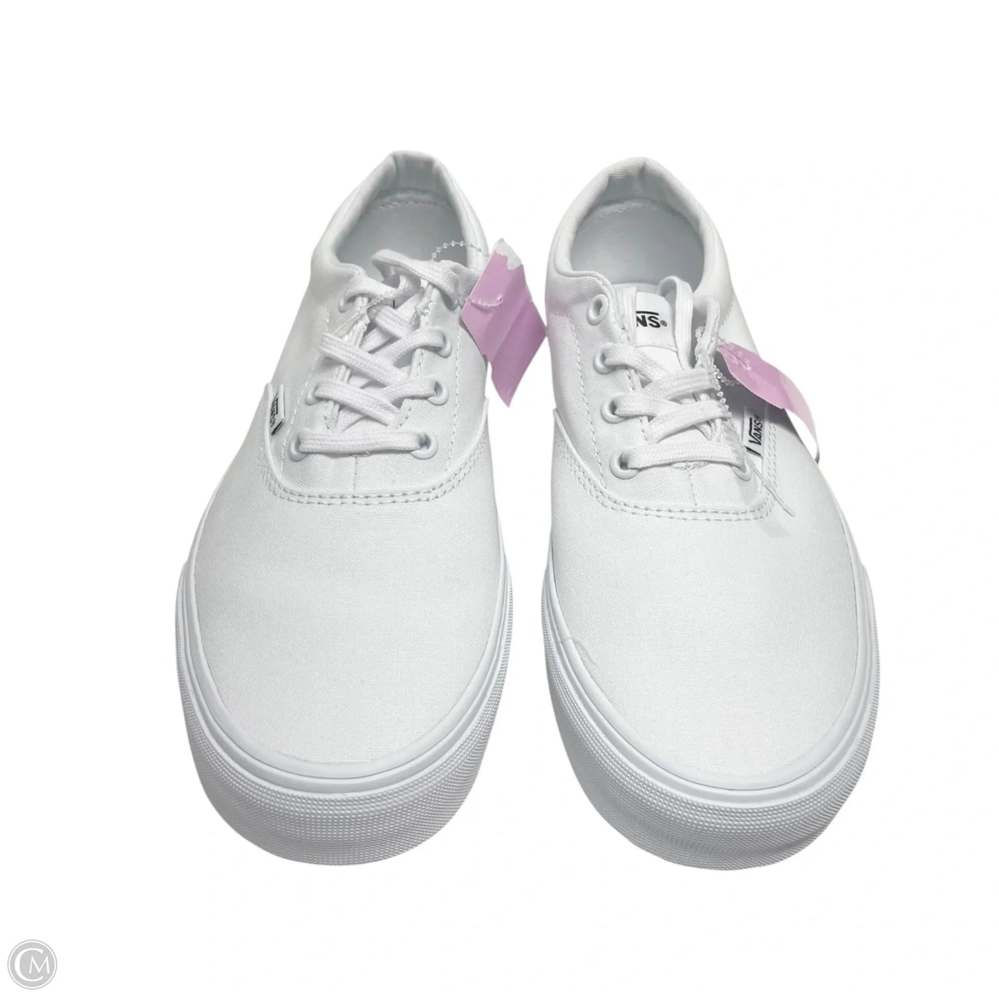 Shoes Sneakers By Vans In White, Size: 8.5