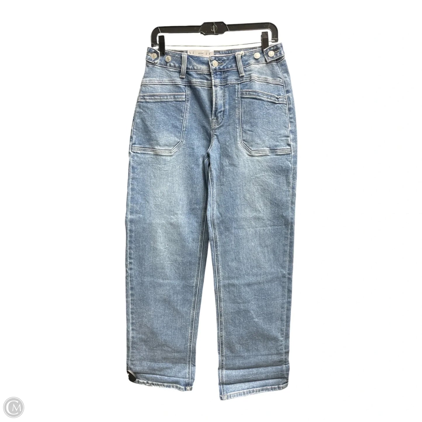Jeans Wide Leg By Vervet In Blue, Size: 4