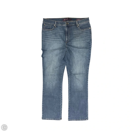 Jeans Boot Cut By Gloria Vanderbilt In Blue, Size: 14