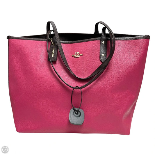 Tote Designer By Coach, Size: Large