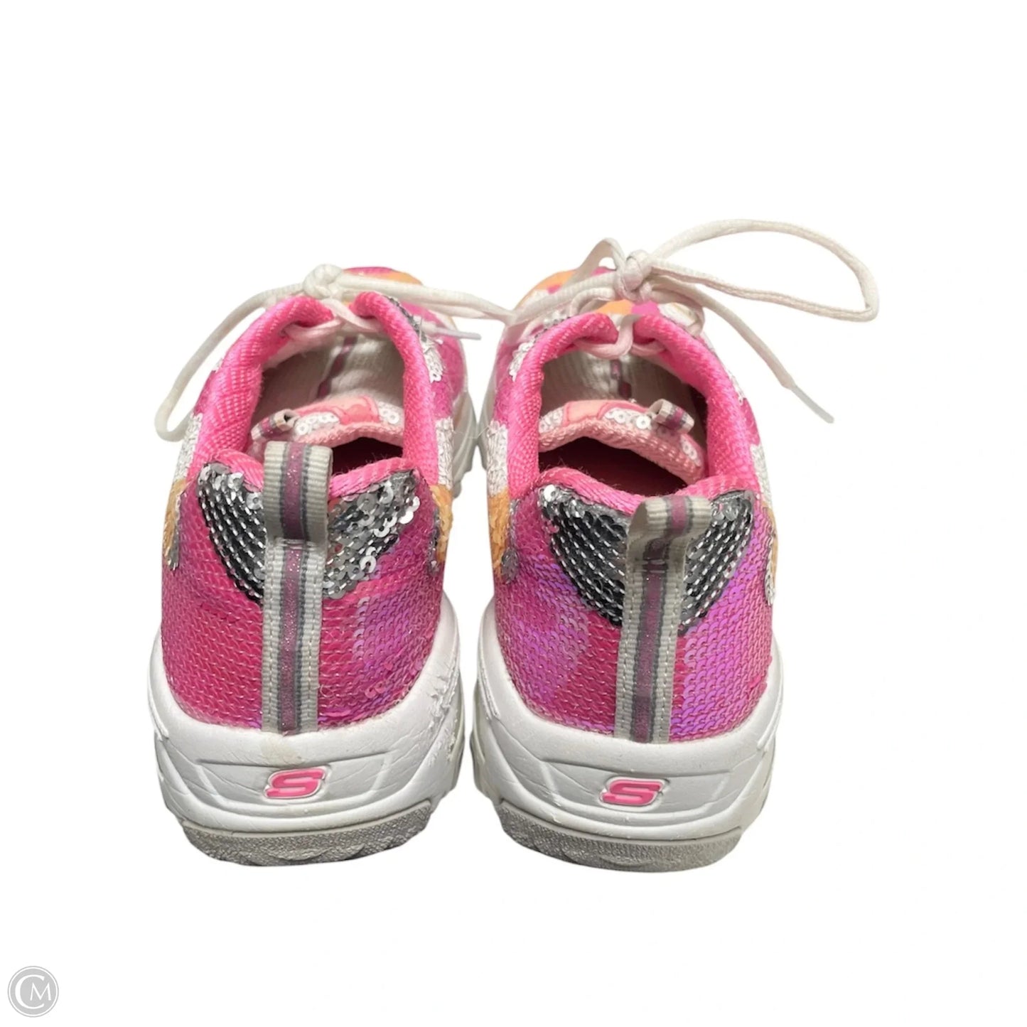 Shoes Sneakers By Skechers In Pink & White, Size: 5.5
