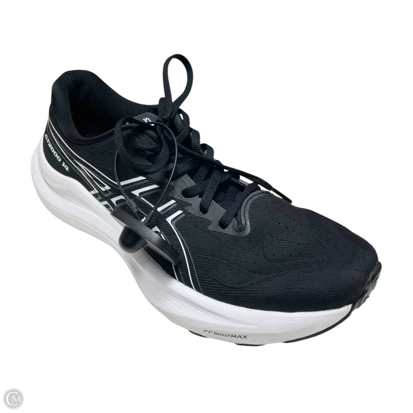 Shoes Athletic By Asics In Black & White, Size: 10