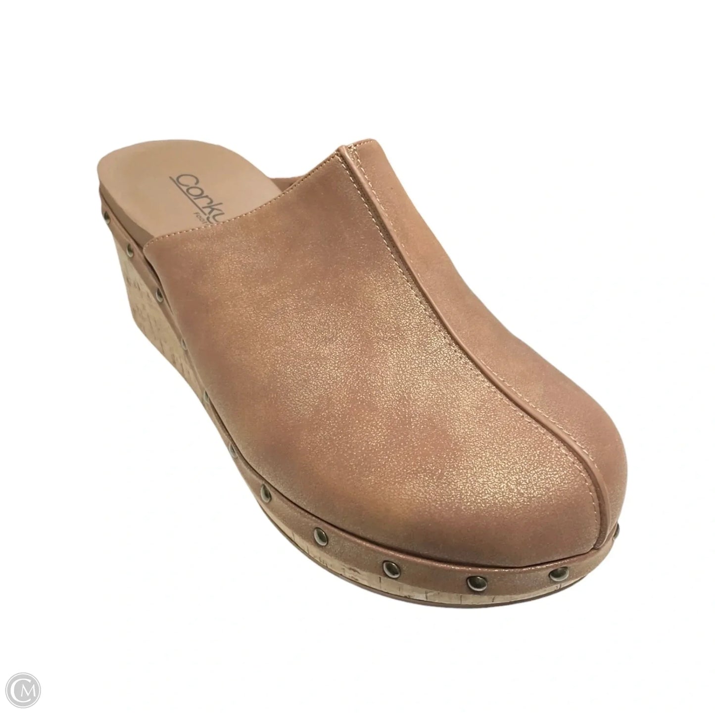 Shoes Heels Wedge By Corkys In Tan, Size: 9