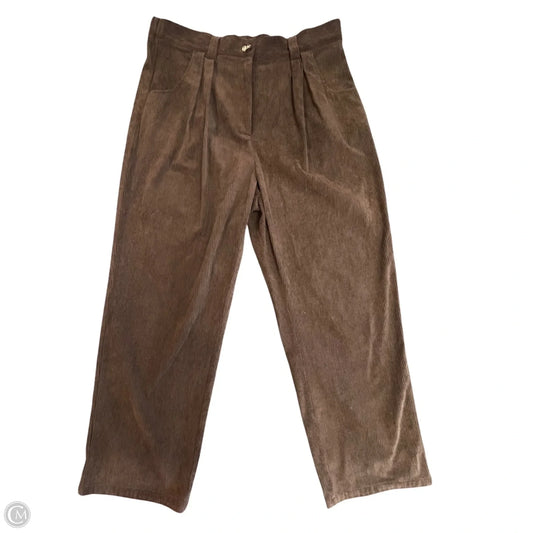 Pants Corduroy By Halara In Brown, Size: 1x
