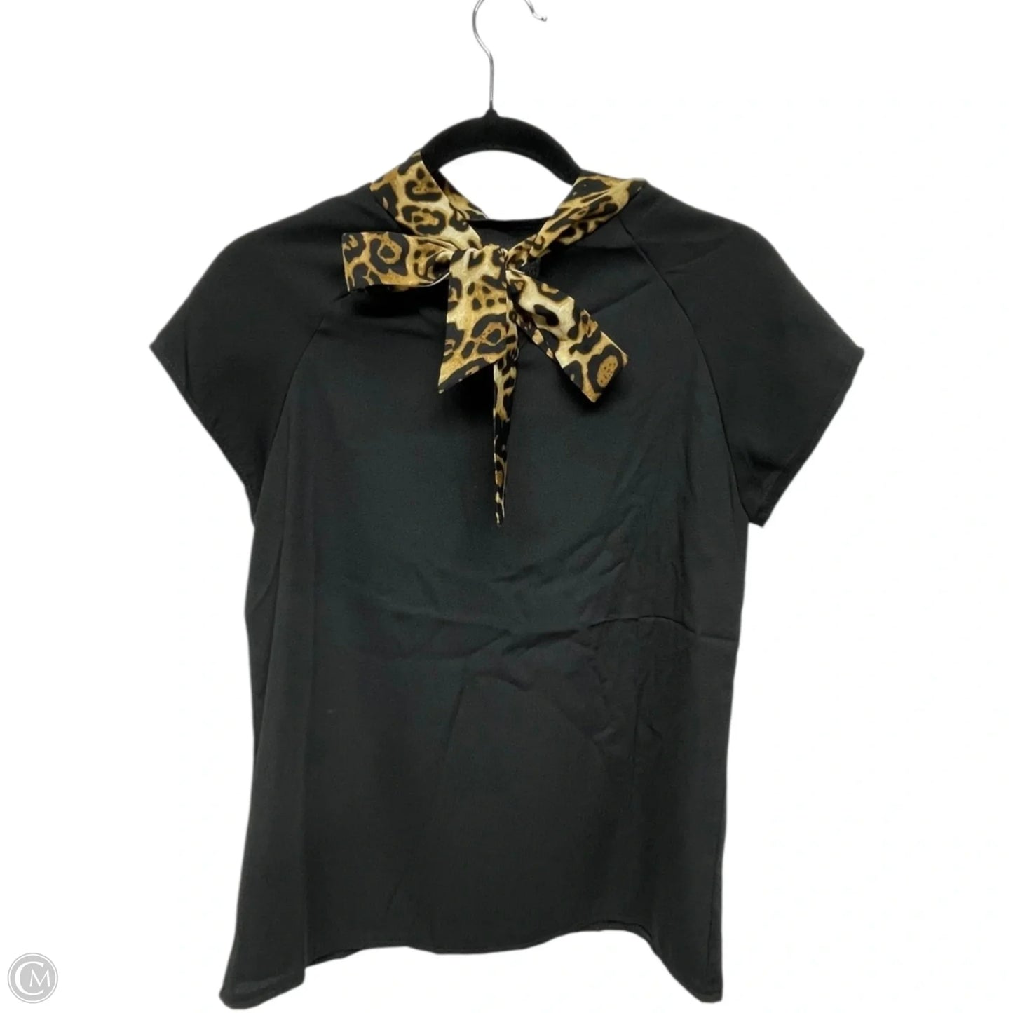 Top Short Sleeve By Clothes Mentor In Animal Print, Size: S