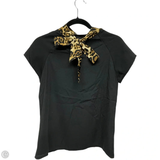 Top Short Sleeve By Clothes Mentor In Animal Print, Size: S
