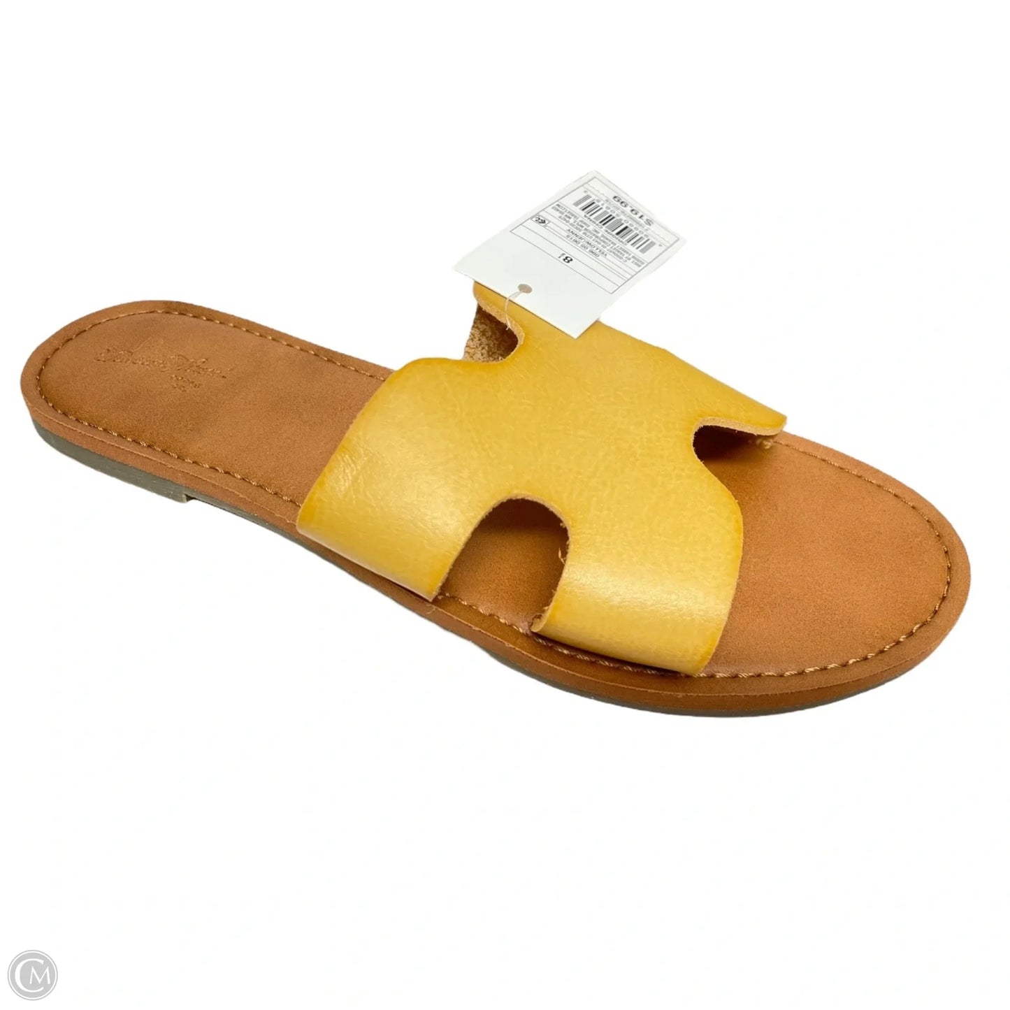 Sandals Flats By Universal Thread In Tan, Size: 8.5