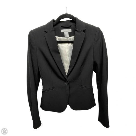 Blazer By H&m In Black & White, Size: 4