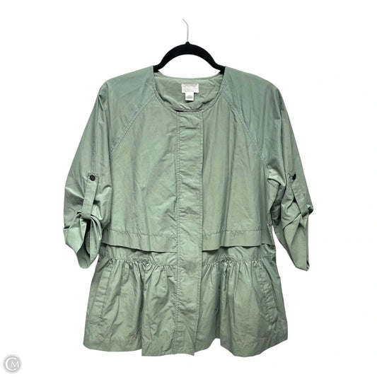 Jacket Other By Caslon In Green, Size: S