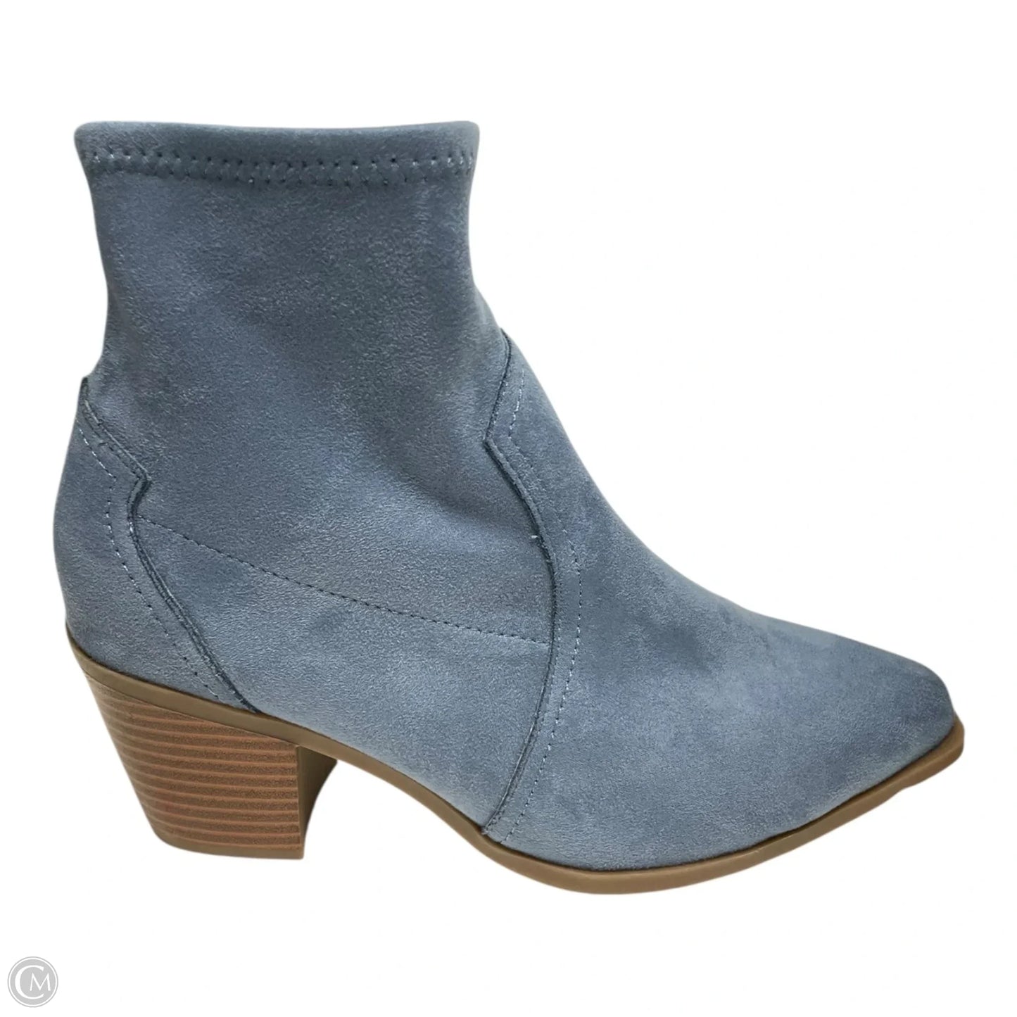 Boots Ankle Heels By Altard State In Blue, Size: 10