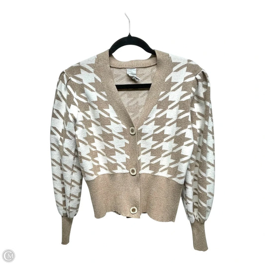 Cardigan By Joie In Tan & White, Size: Xs