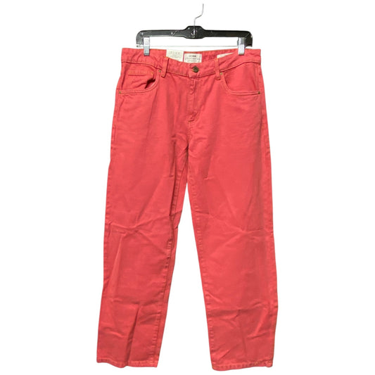 Jeans Straight By Cotton On In Red, Size: 8